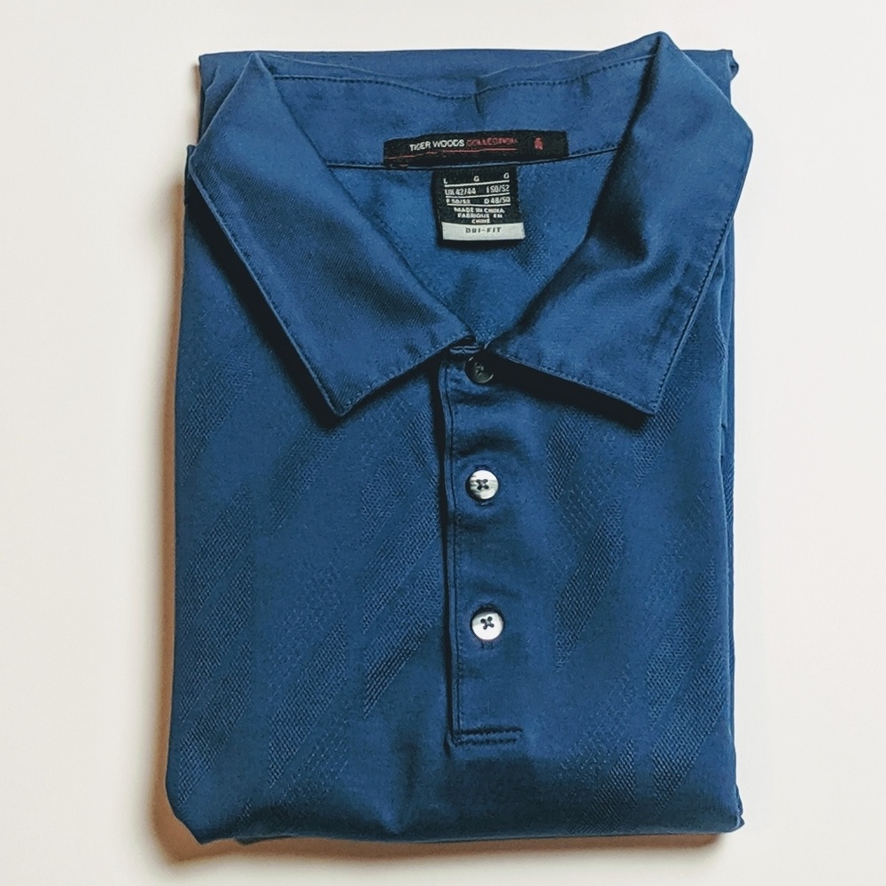 Tiger Woods Collection TW Drifit Golf Polo Large